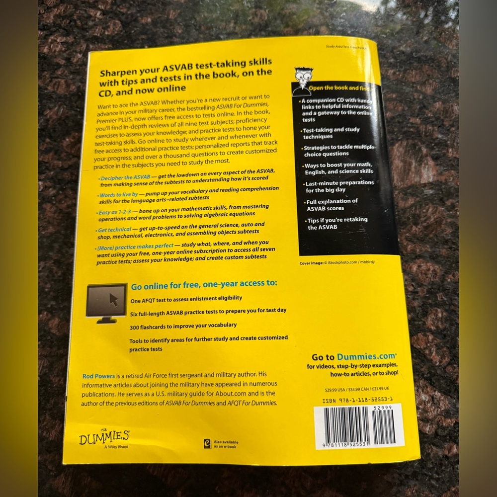 ASVAB For Dummies Book - Picture 2 of 9